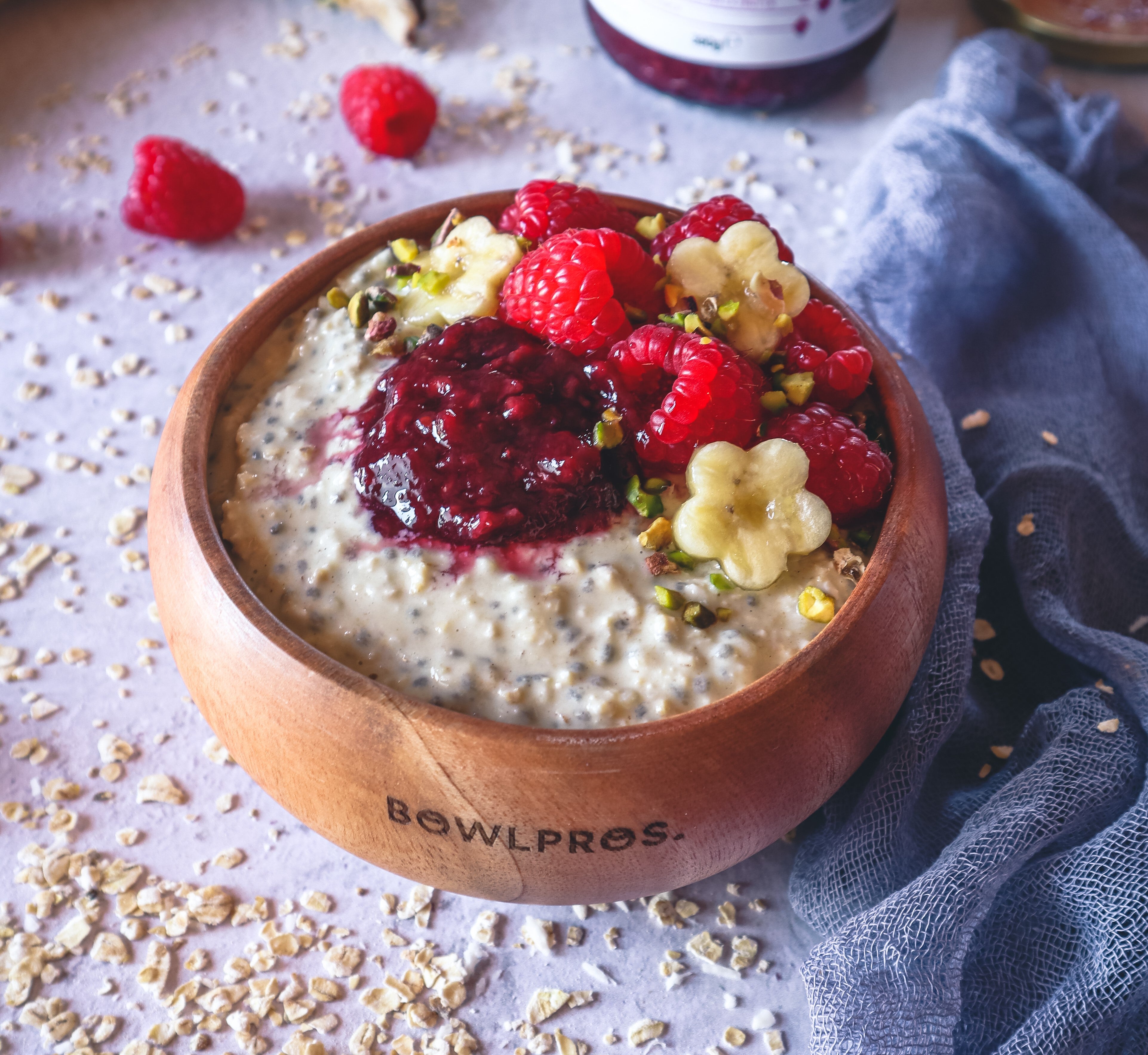 Porridge Bowl ai Lamponi