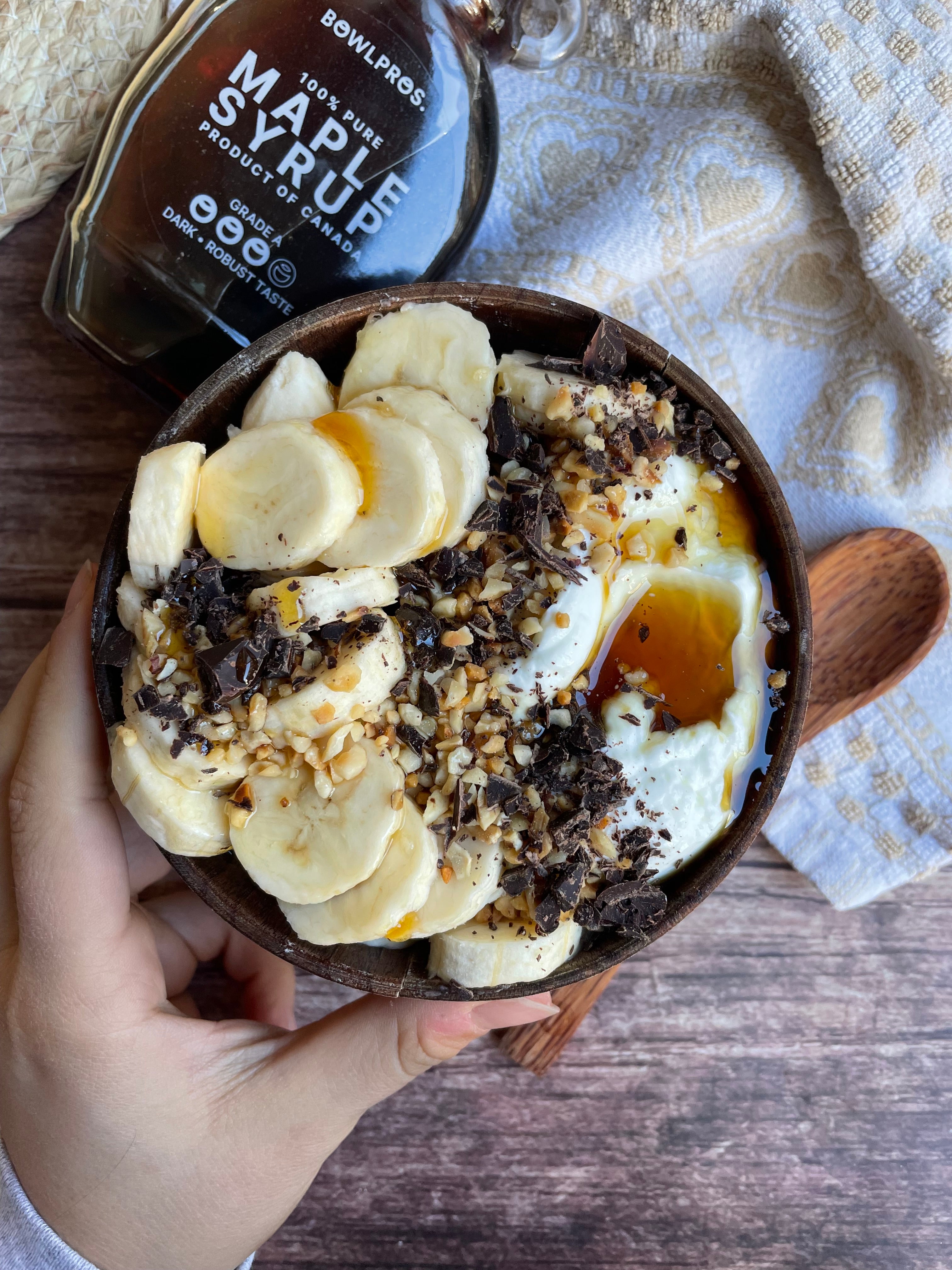 Yogurt bowl Banana e Cioccolato – Bowlpros