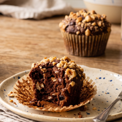 Mini Muffin Cacao e Nocciole Crunchy
