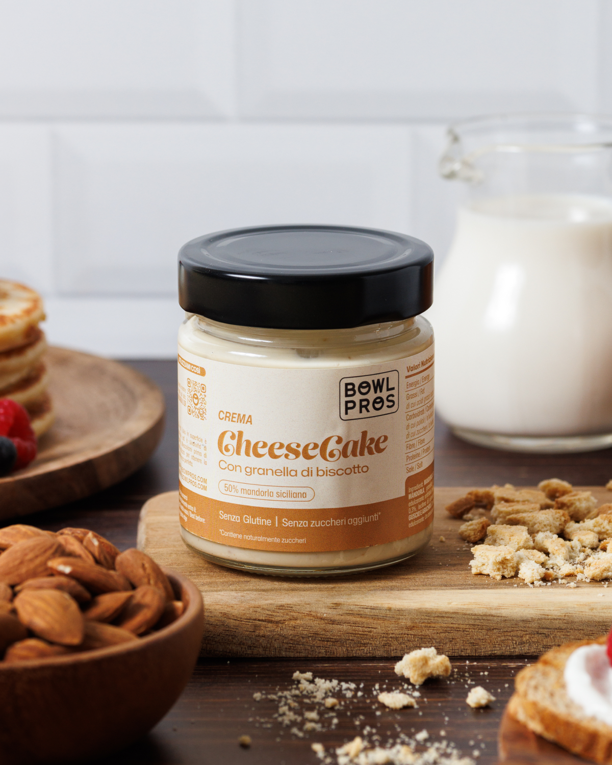 Crema Cheesecake - Senza zuccheri aggiunti