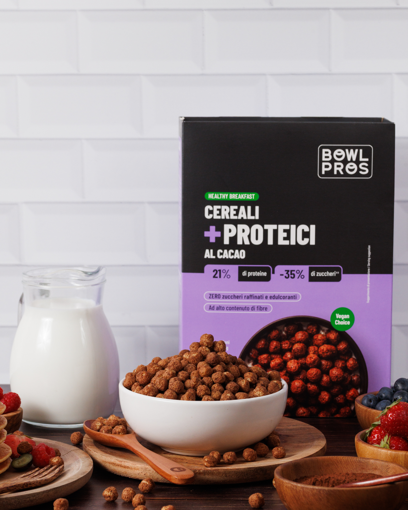 Cereali Proteici al Cacao - Low Sugar