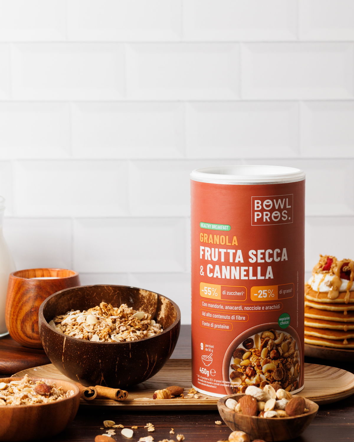 Granola con Frutta secca & Cannella - Low sugar