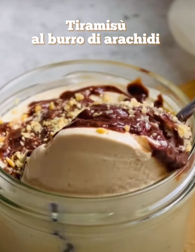 Fit Tiramisù al Burro d'arachidi