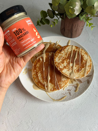 Pancake soffici - Banana e Anacardi