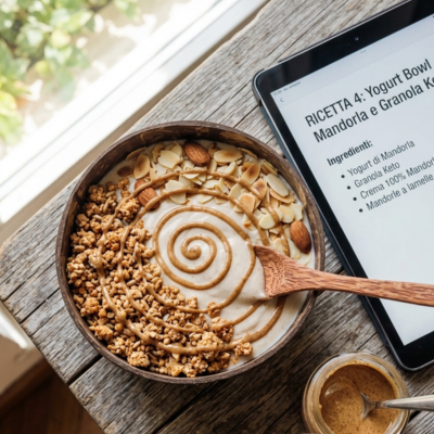 Yogurt Bowl Mandorla e Granola Keto