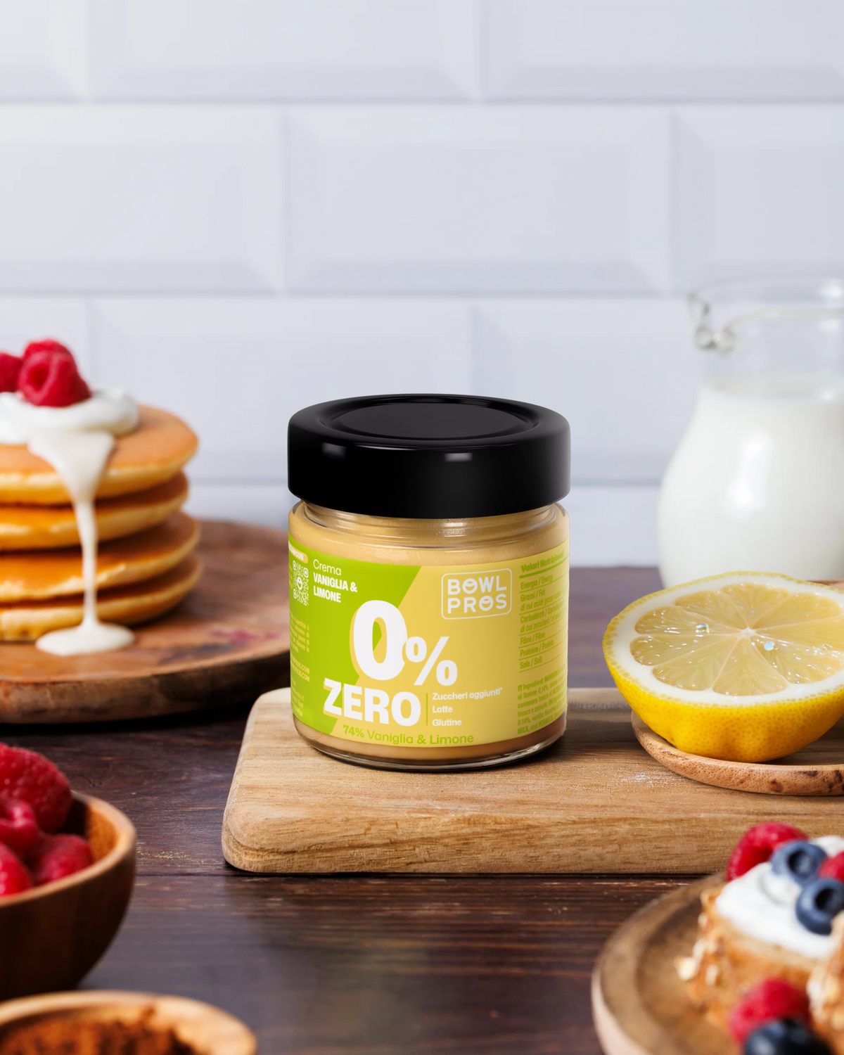 Crema Vaniglia e Limone - ZERO zuccheri aggiunti