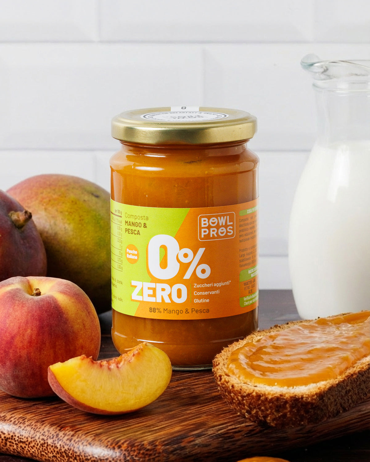 Composta di Mango e Pesca - ZERO zuccheri aggiunti