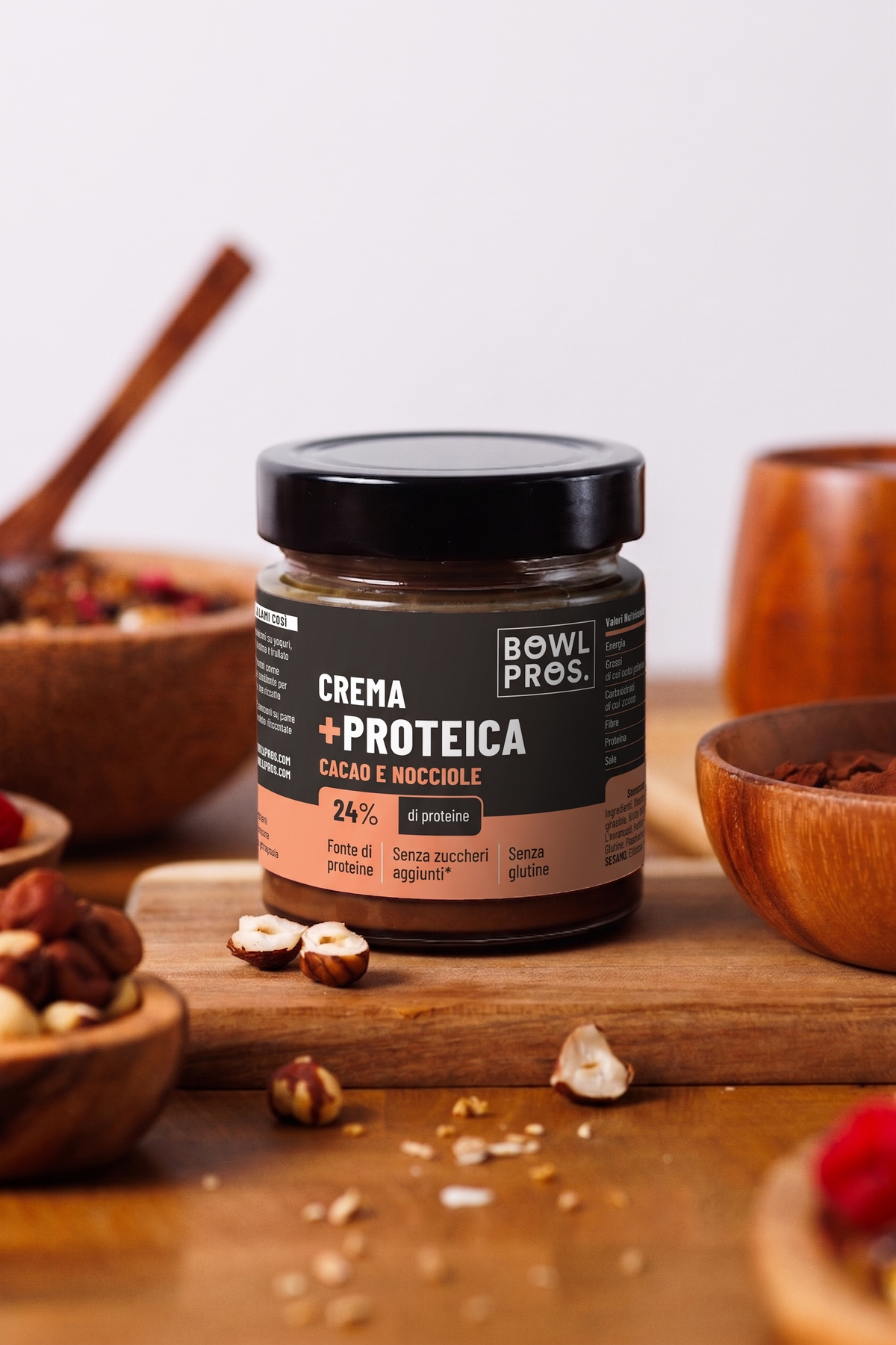 Protein Cream Cacao & Nocciola - Senza Zuccheri Aggiunti