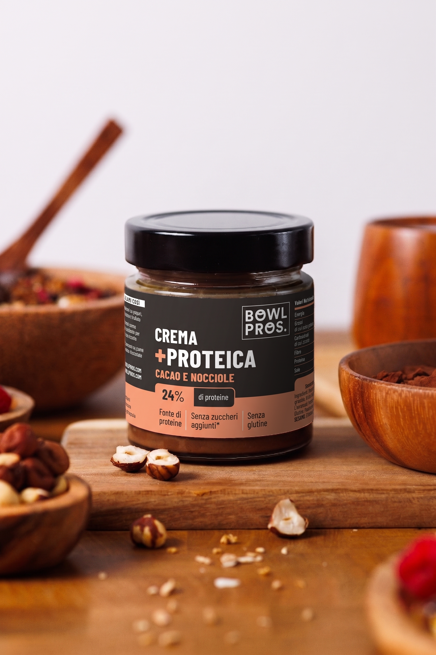 Protein Cream Cacao & Nocciola - Senza Zuccheri Aggiunti