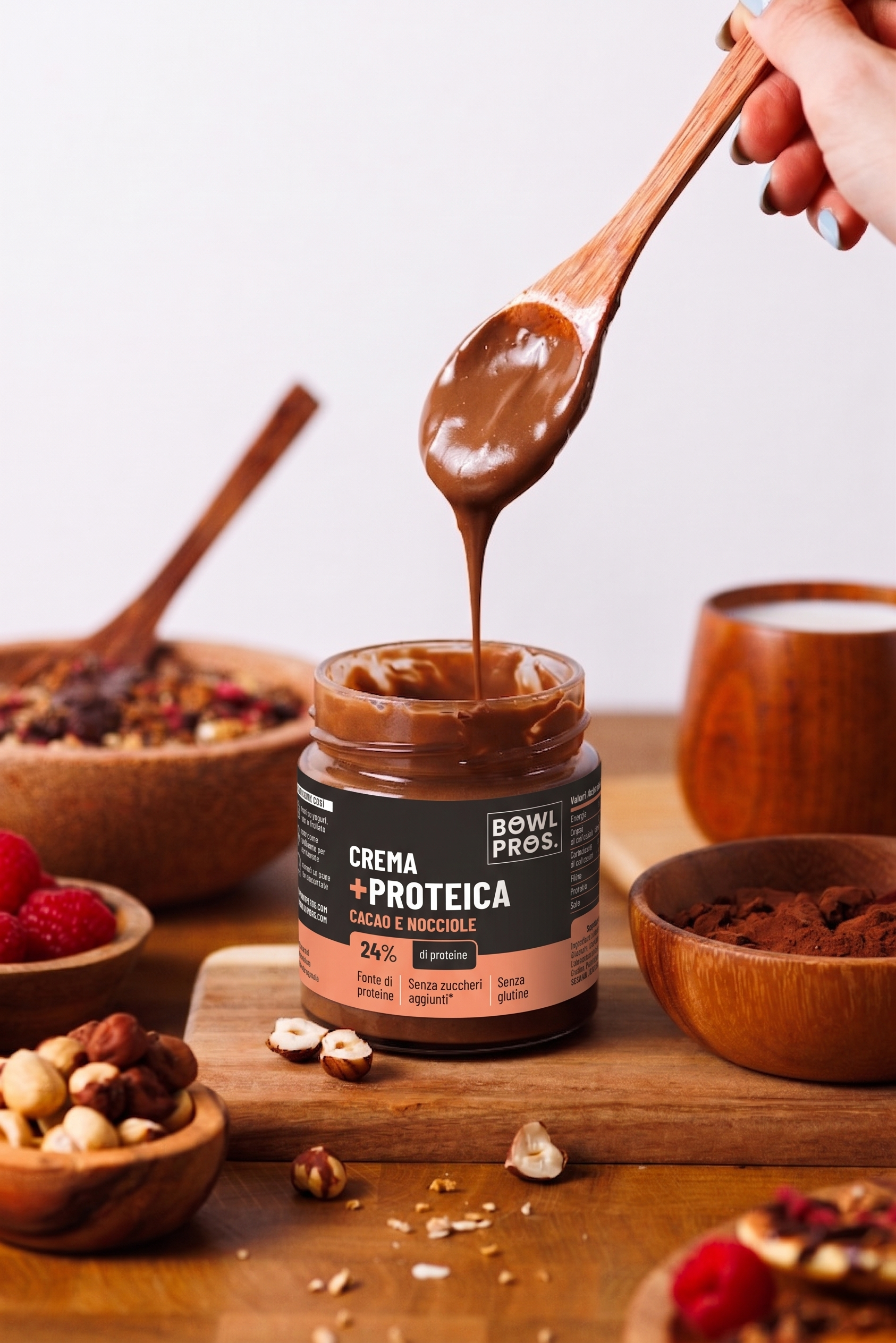 Protein Cream Cacao & Nocciola - Senza Zuccheri Aggiunti