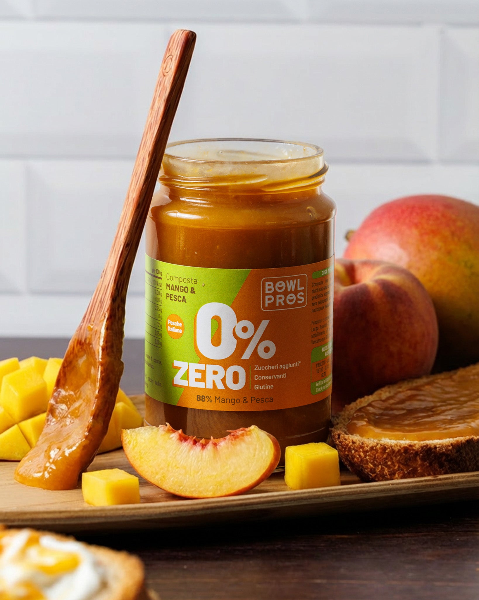 Composta di Mango e Pesca - ZERO zuccheri aggiunti