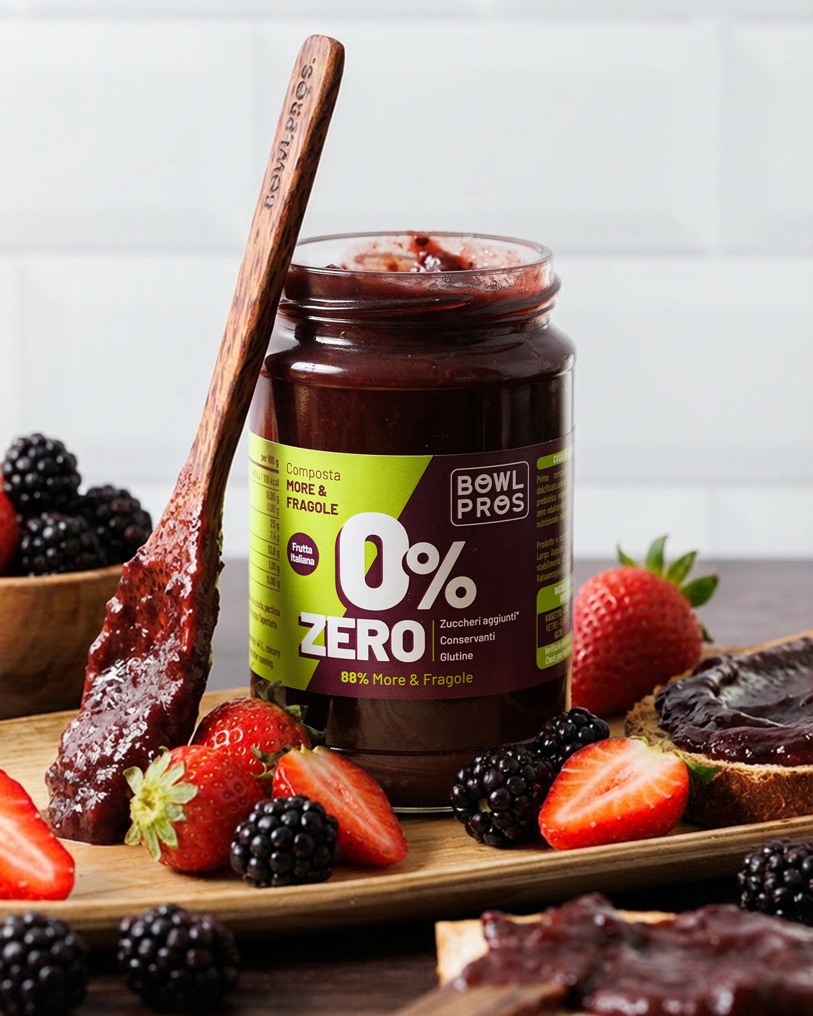 Composta di More e Fragole - ZERO zuccheri aggiunti