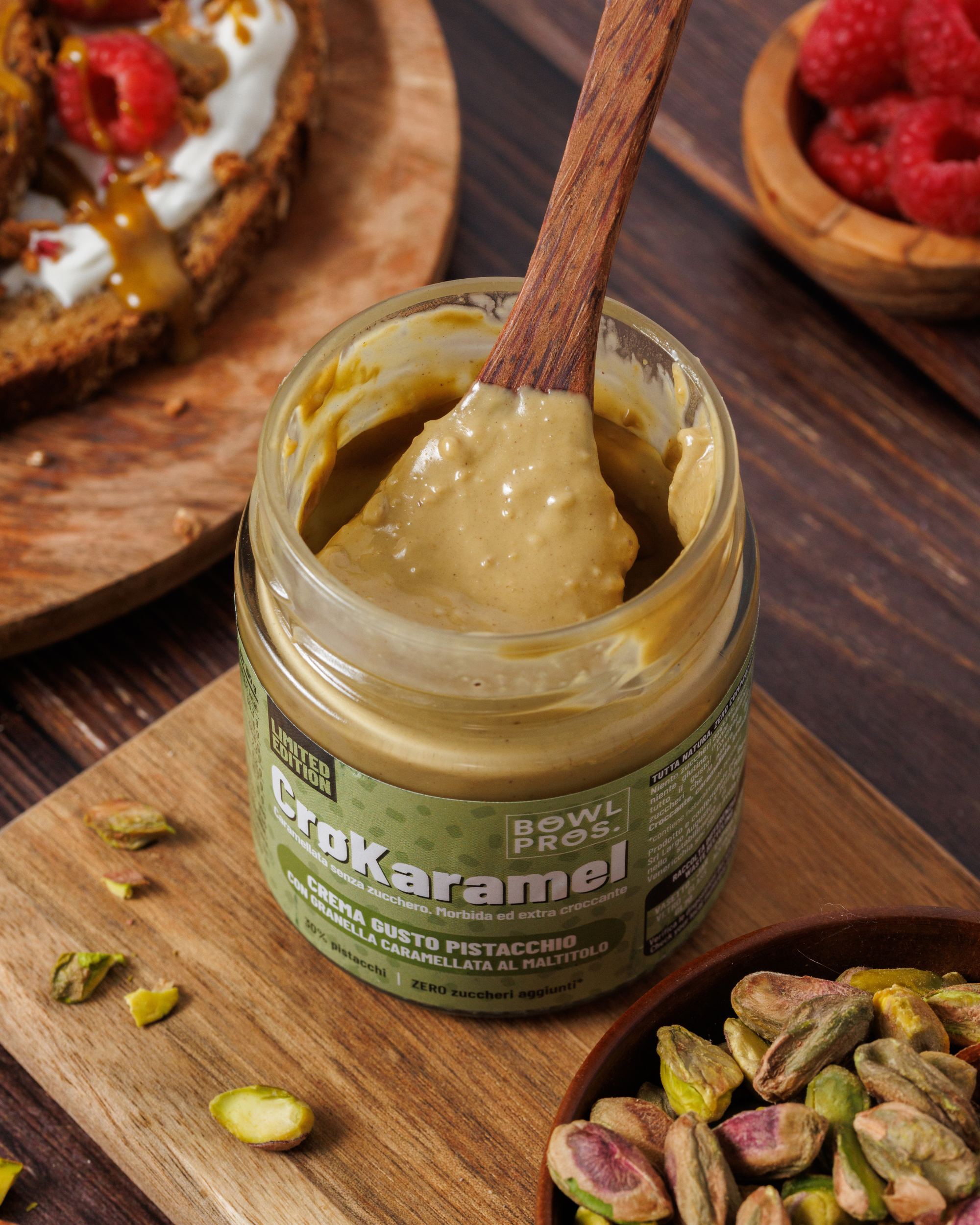 CroKaramel - Crema di Pistacchio Caramellata Senza Zuccheri aggiunti