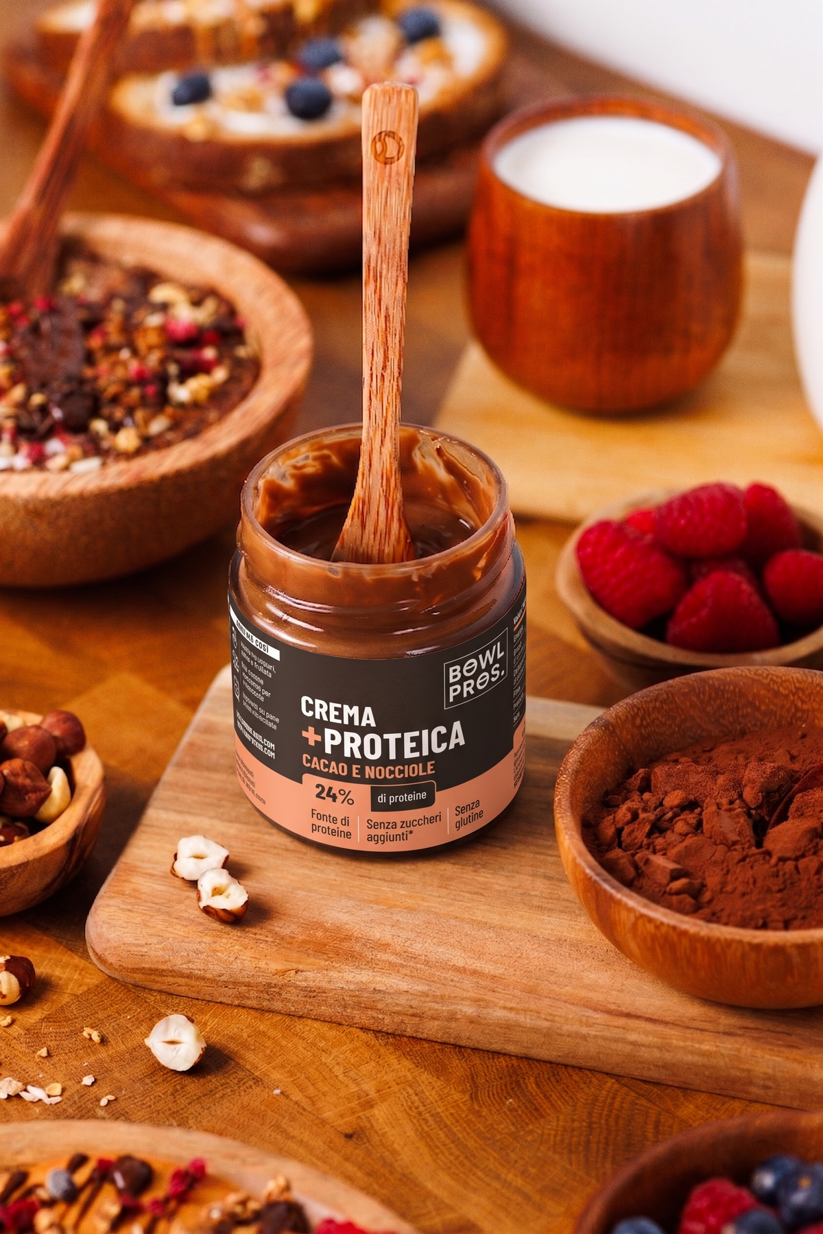 Protein Cream Cacao & Nocciola - Senza Zuccheri Aggiunti