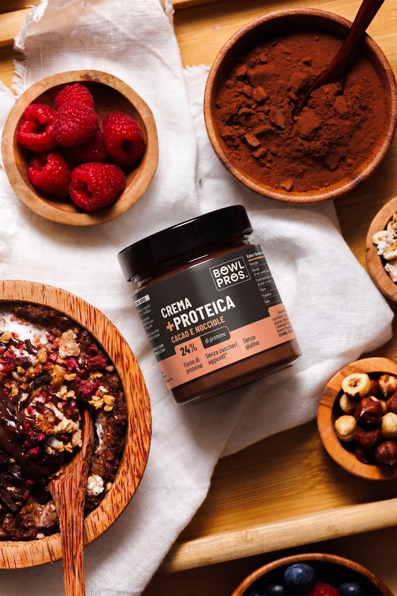 Protein Cream Cacao & Nocciola - Senza Zuccheri Aggiunti