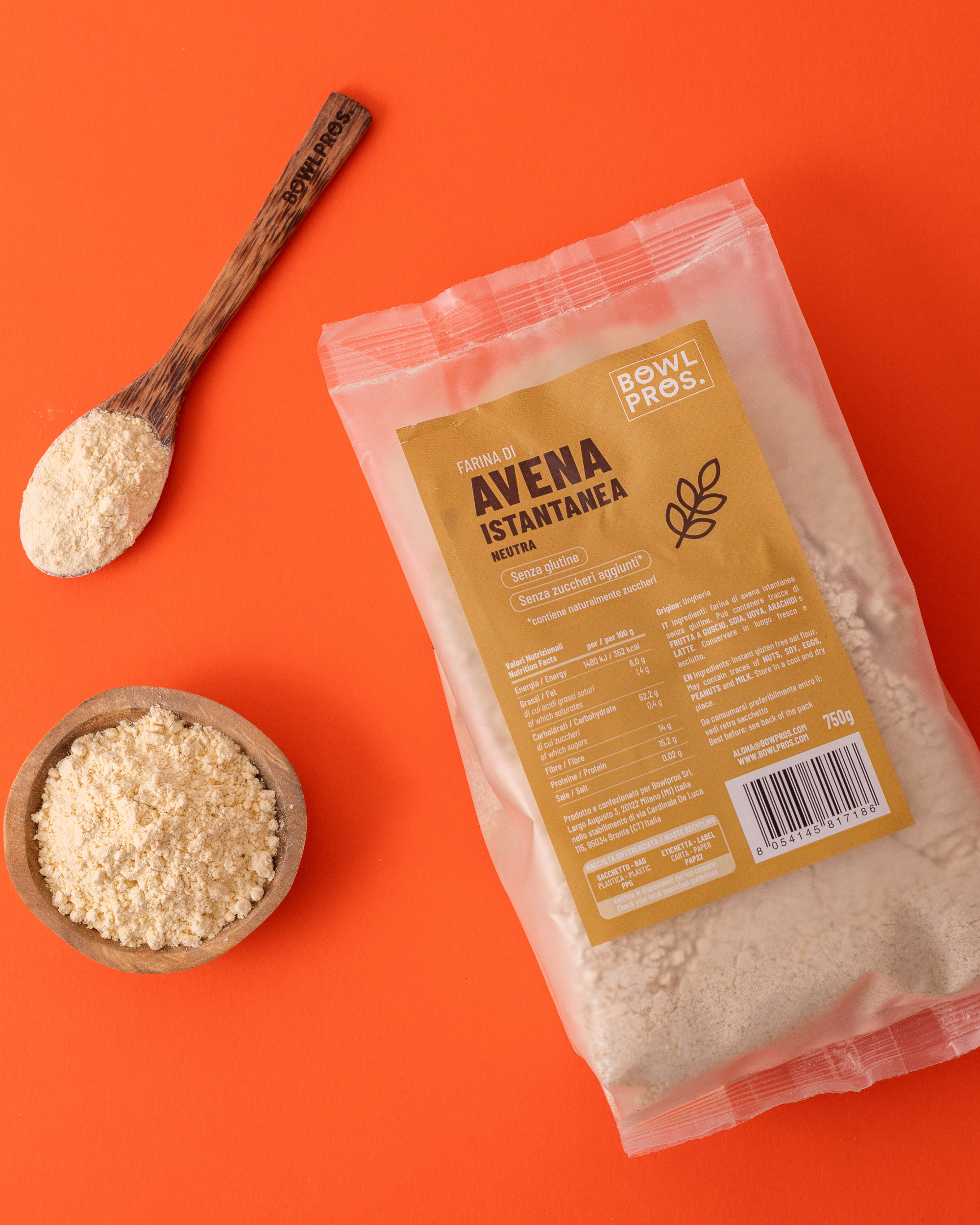Farina d'Avena Istantanea - Senza Glutine