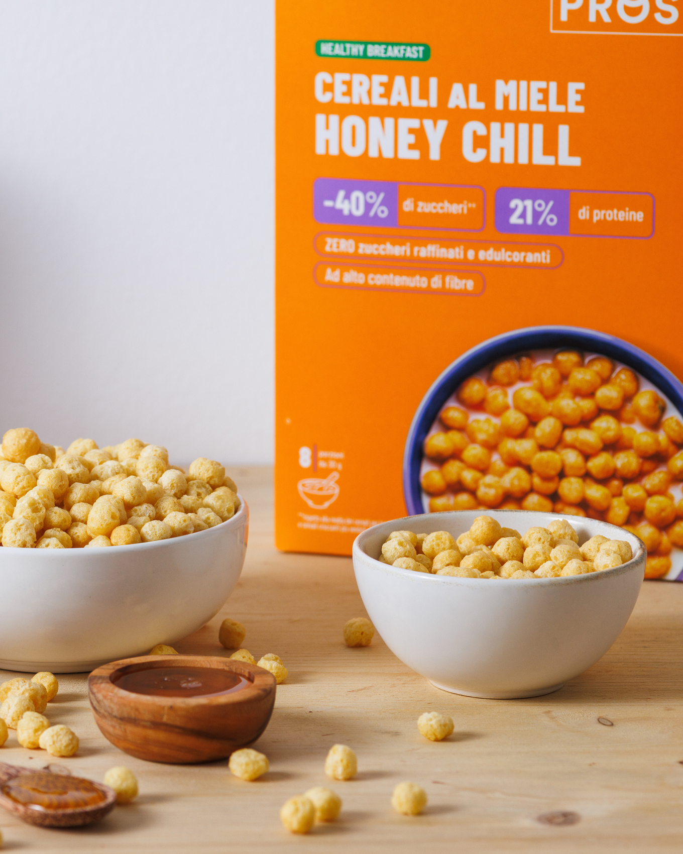 Cereali al Miele HONEY CHILL - Low Sugar