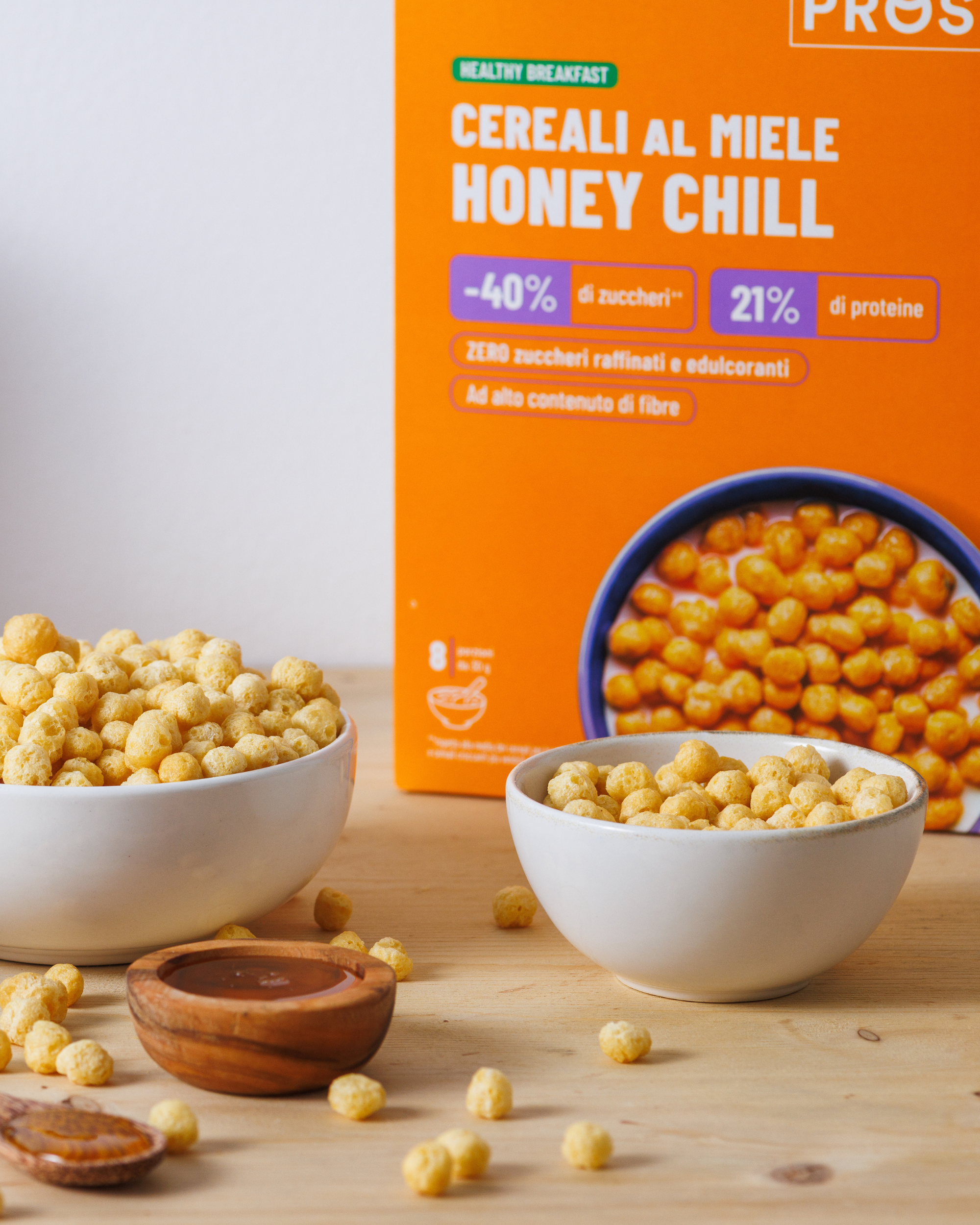 Cereali al Miele HONEY CHILL - Low Sugar