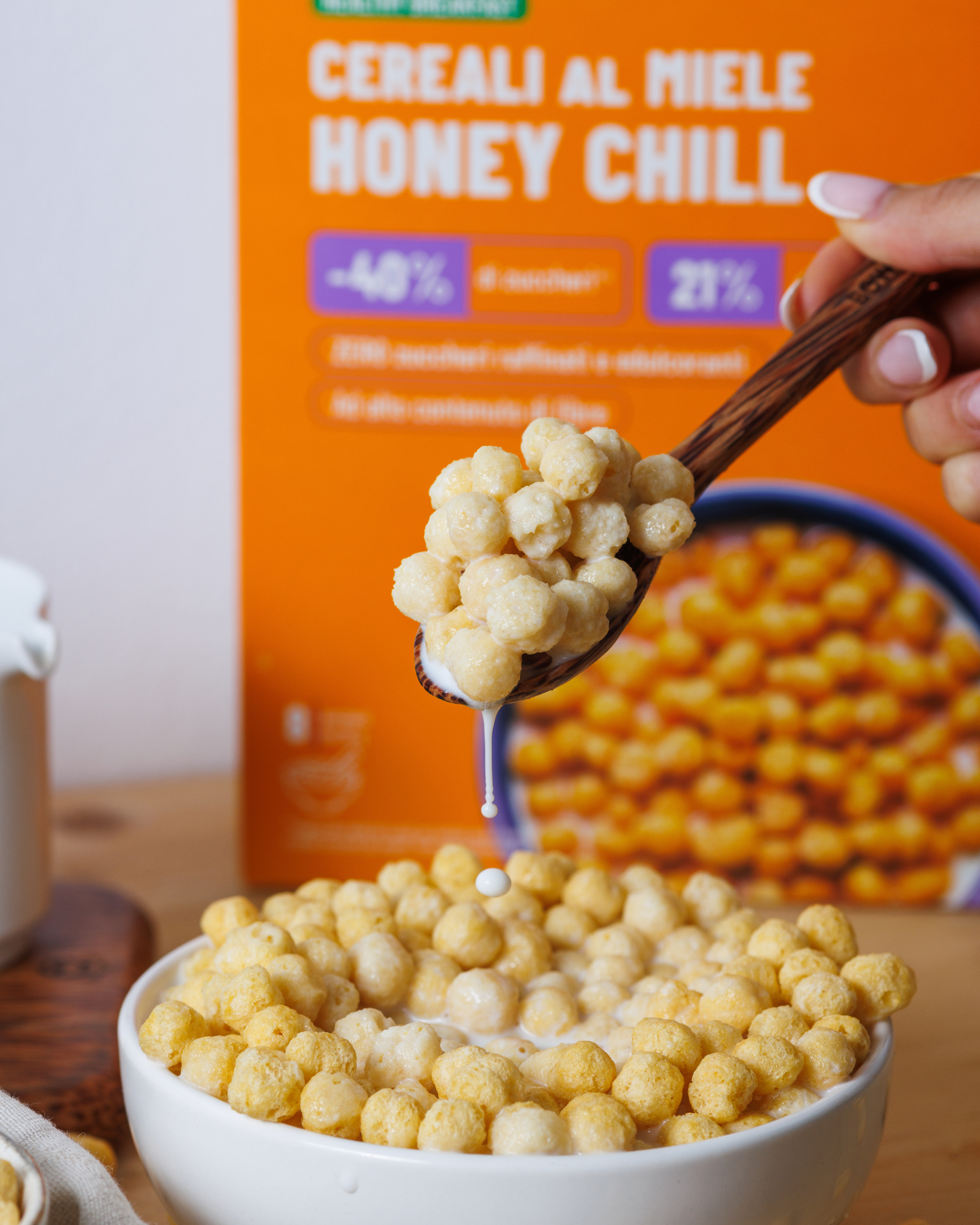 Cereali al Miele HONEY CHILL - Low Sugar