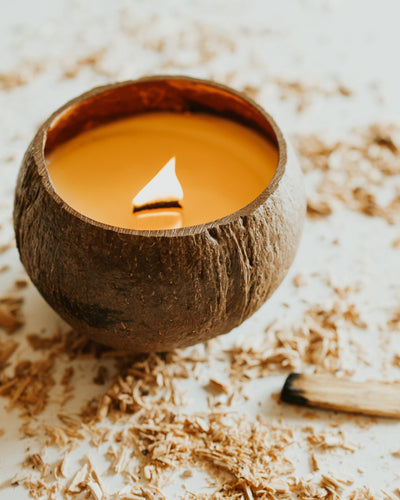 Coco candle all'odore di pino perfetta per profumare la tua casa