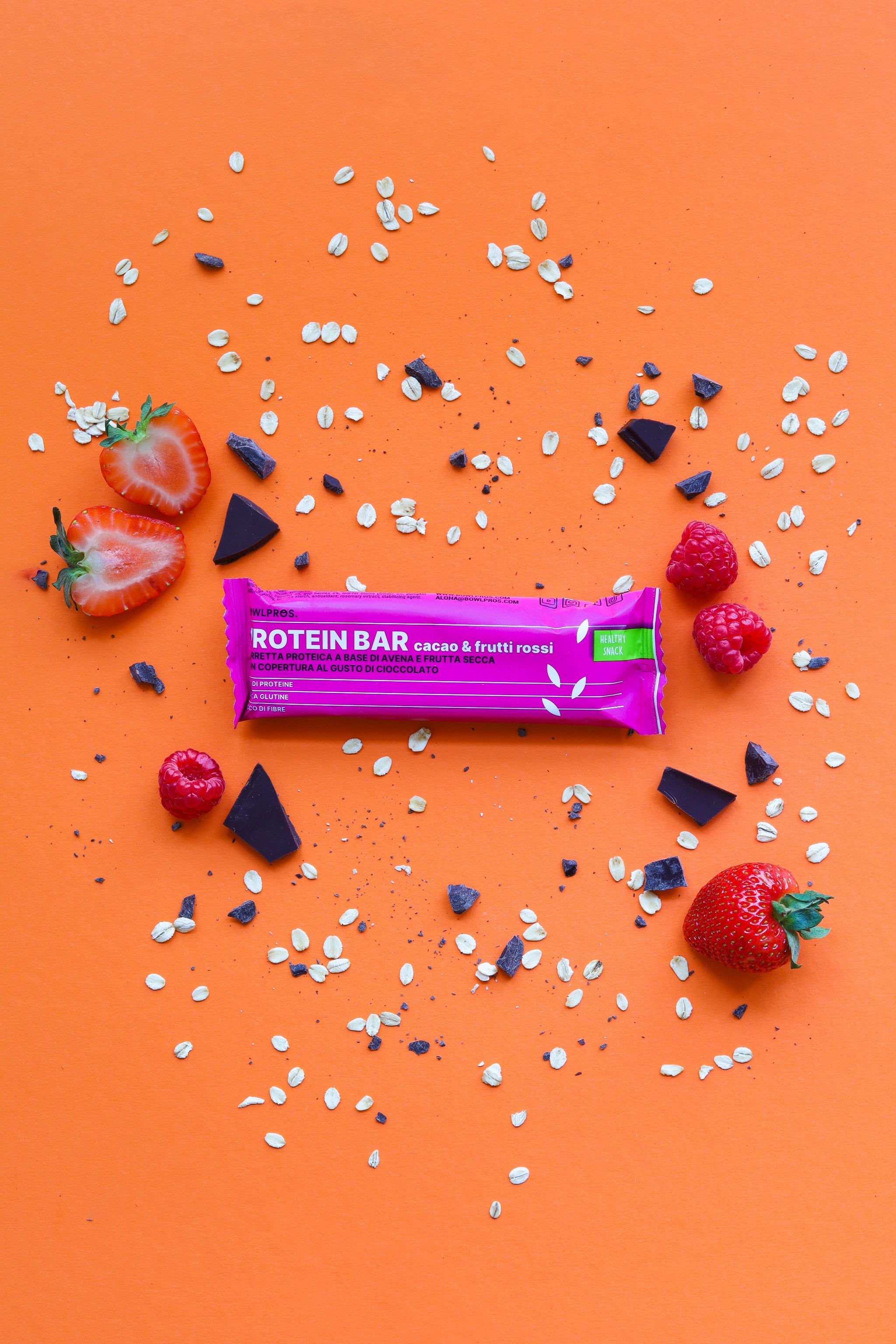 VEGAN PROTEIN BAR Cacao & Frutti Rossi