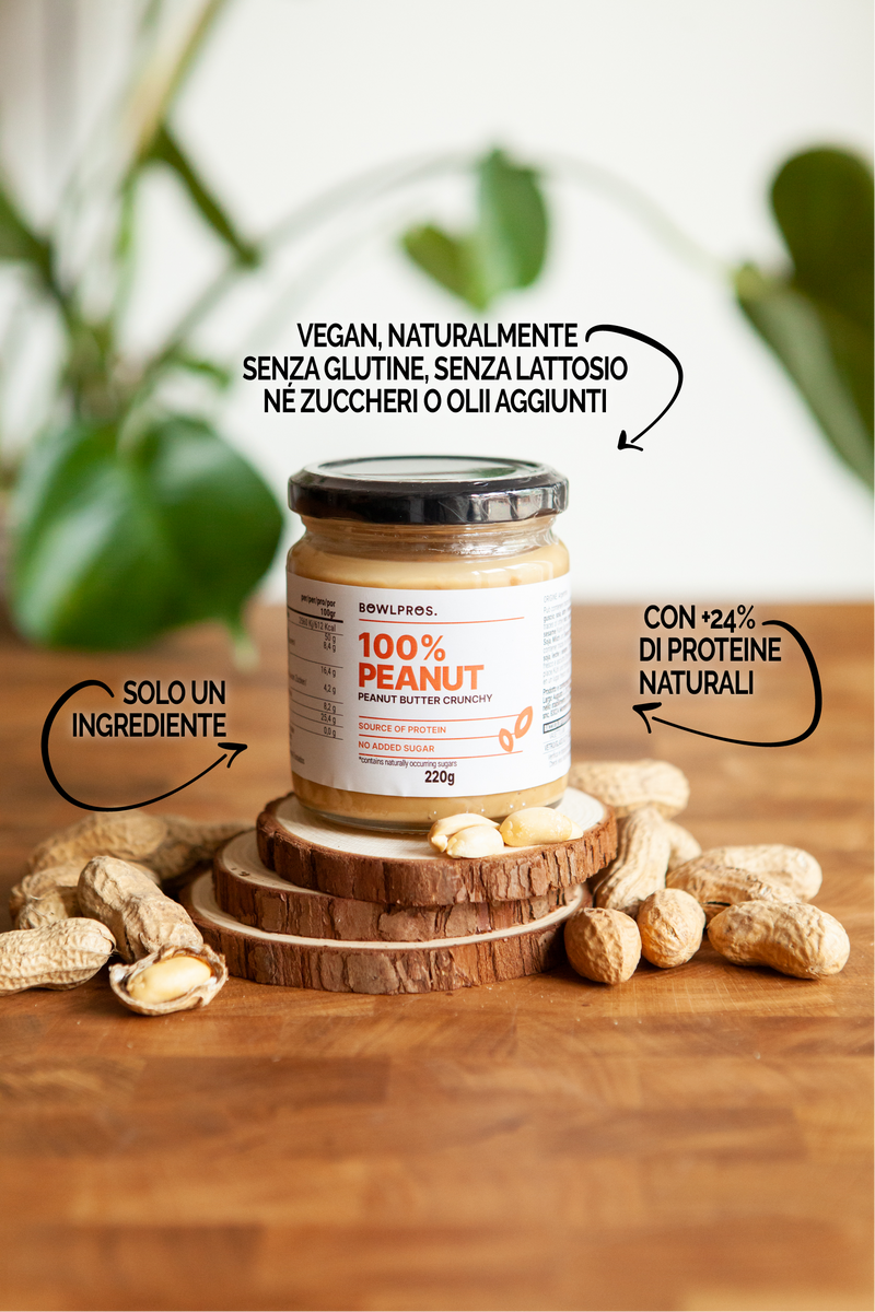 Crema 100% Arachidi Crunchy