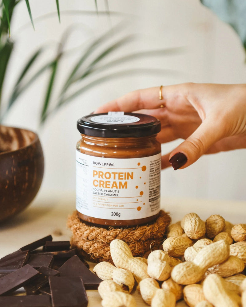 Crema Proteica Cacao, Arachidi e Caramello