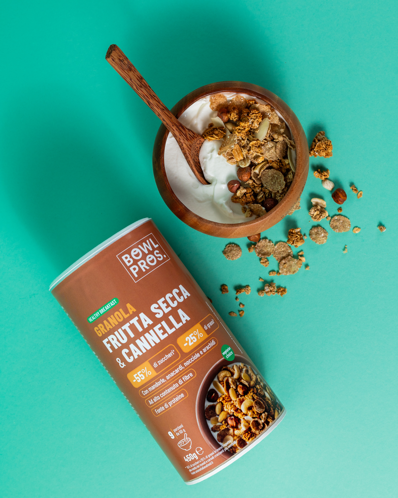 Granola con Frutta secca & Cannella