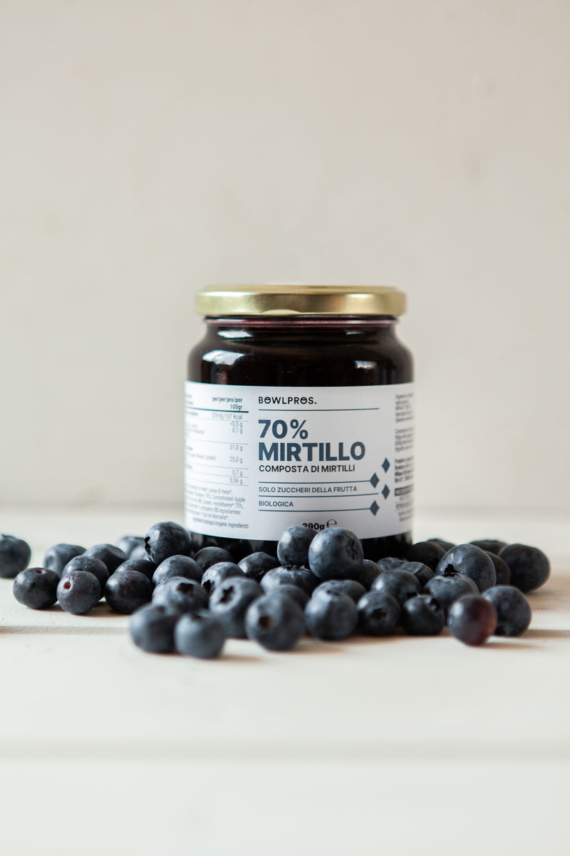 Composta 70% Mirtilli - FRUTTA ITALIANA