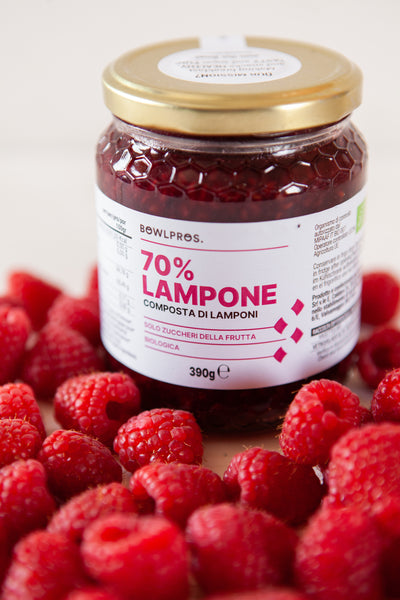 Composta 70% Lampone - FRUTTA ITALIANA