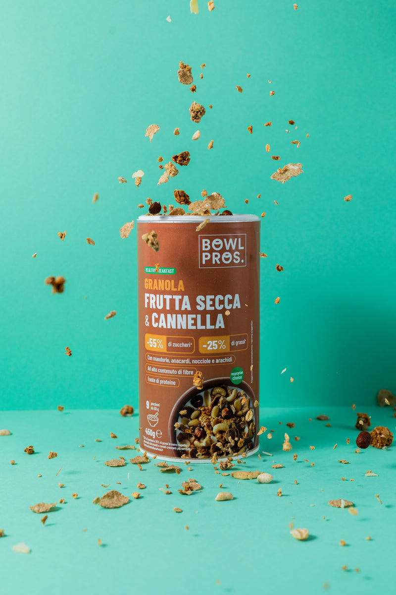 Granola con Frutta secca & Cannella