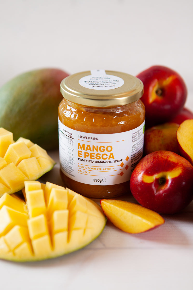 Composta Pesca e Mango - FRUTTA ITALIANA