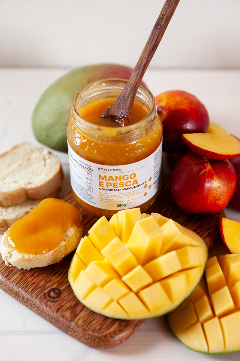 Composta Pesca e Mango - FRUTTA ITALIANA