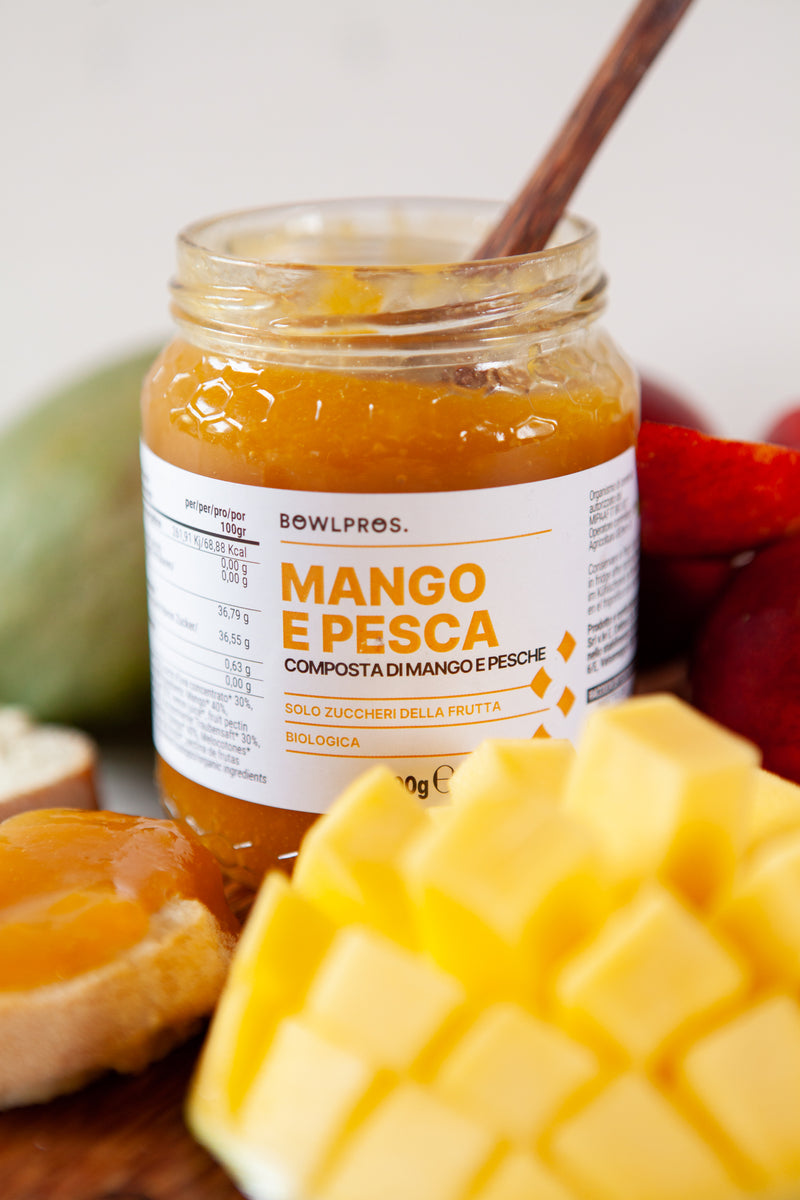 Composta Pesca e Mango - FRUTTA ITALIANA