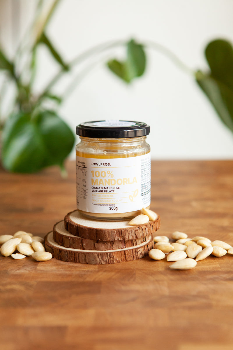 Crema 100% Mandorle Siciliane Pelate