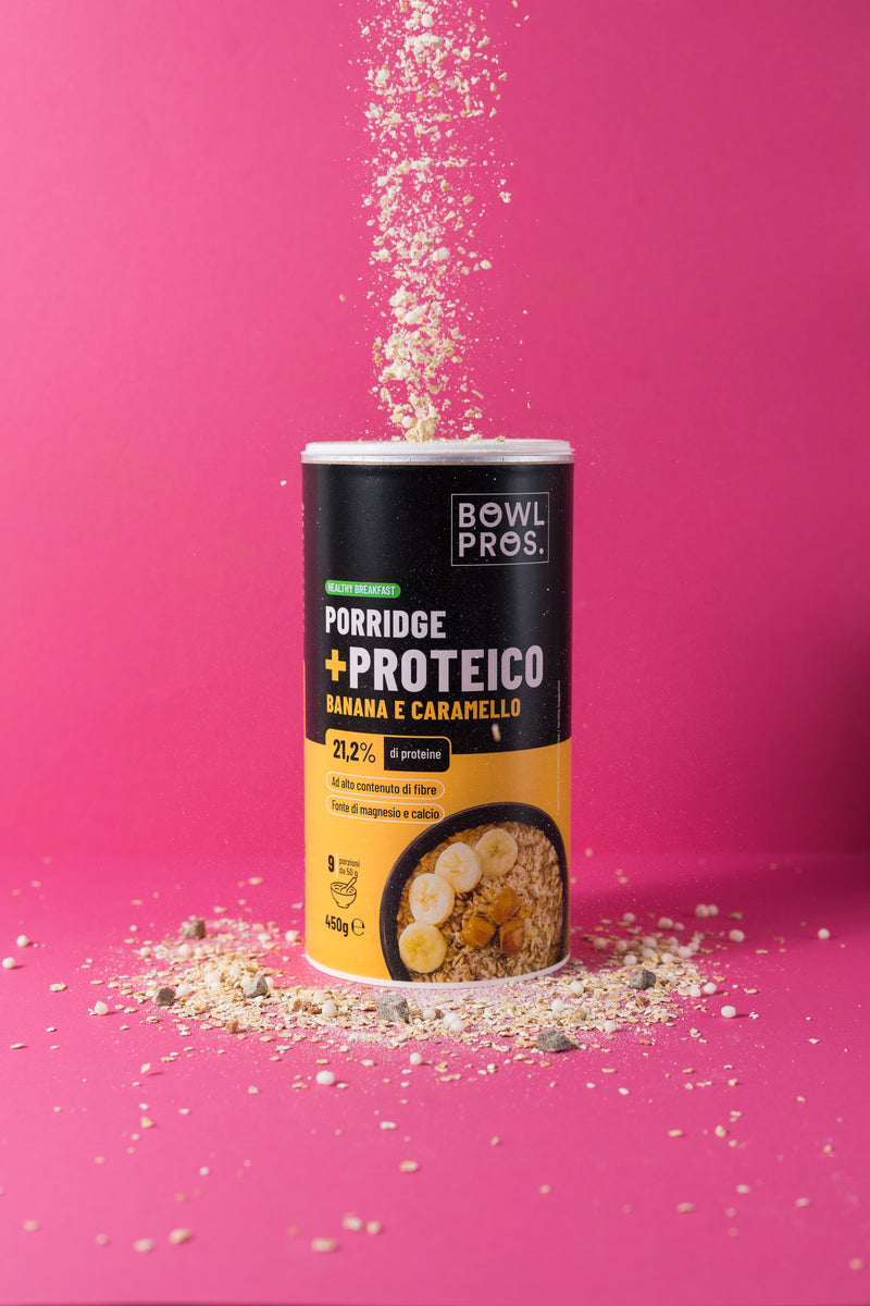 Protein Porridge Banana & Caramello Salato