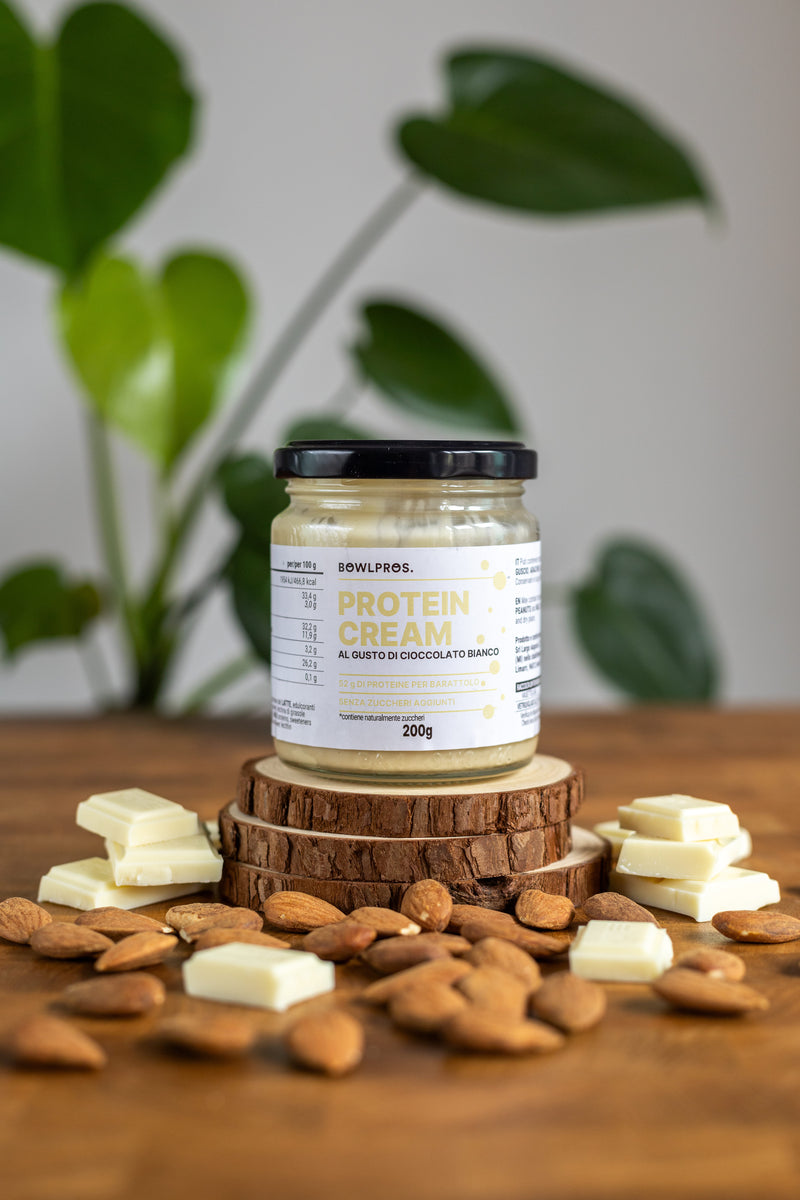 Crema Proteica gusto Cioccolato Bianco