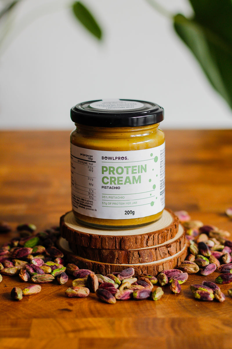 Crema Proteica al Pistacchio