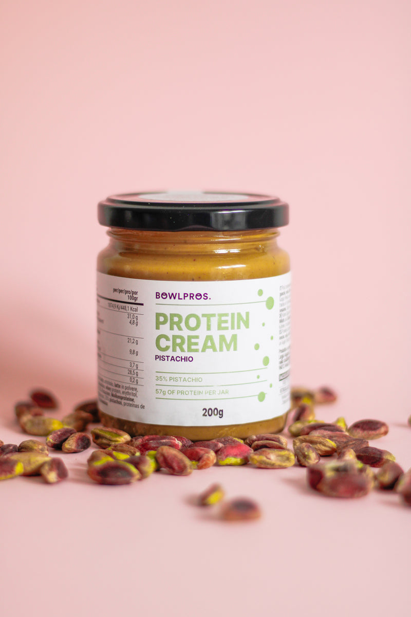 Crema Proteica al Pistacchio