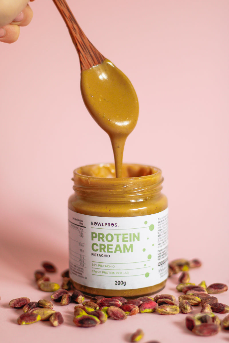 Crema Proteica al Pistacchio