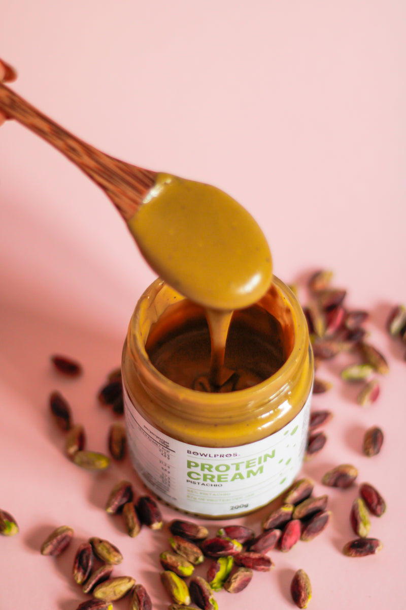 Crema Proteica al Pistacchio