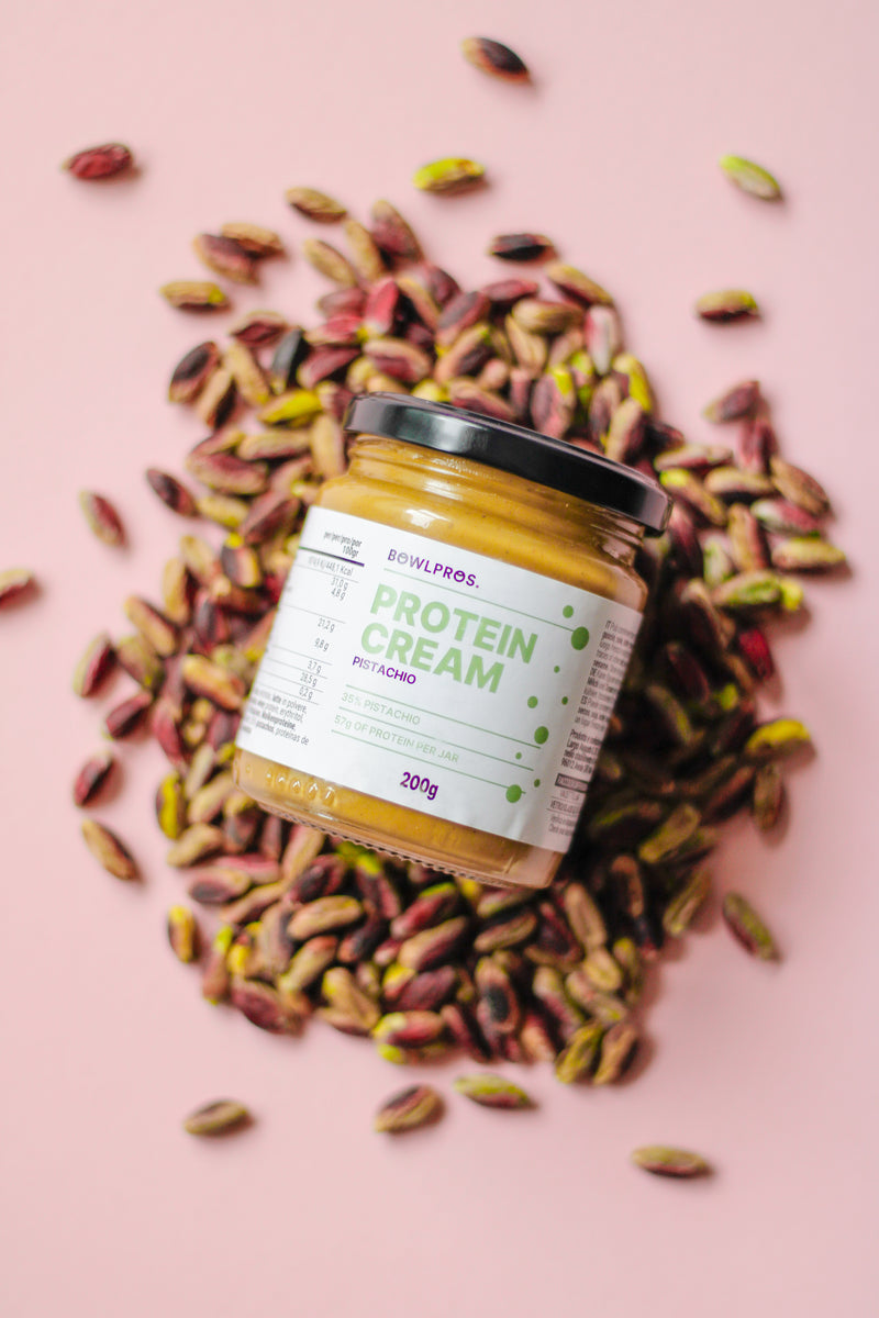 Crema Proteica al Pistacchio