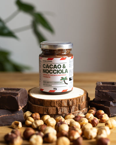 crema mini size cacao e nocciole fondente per le tue colazioni