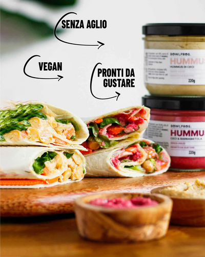 Mix degustazione di Hummus