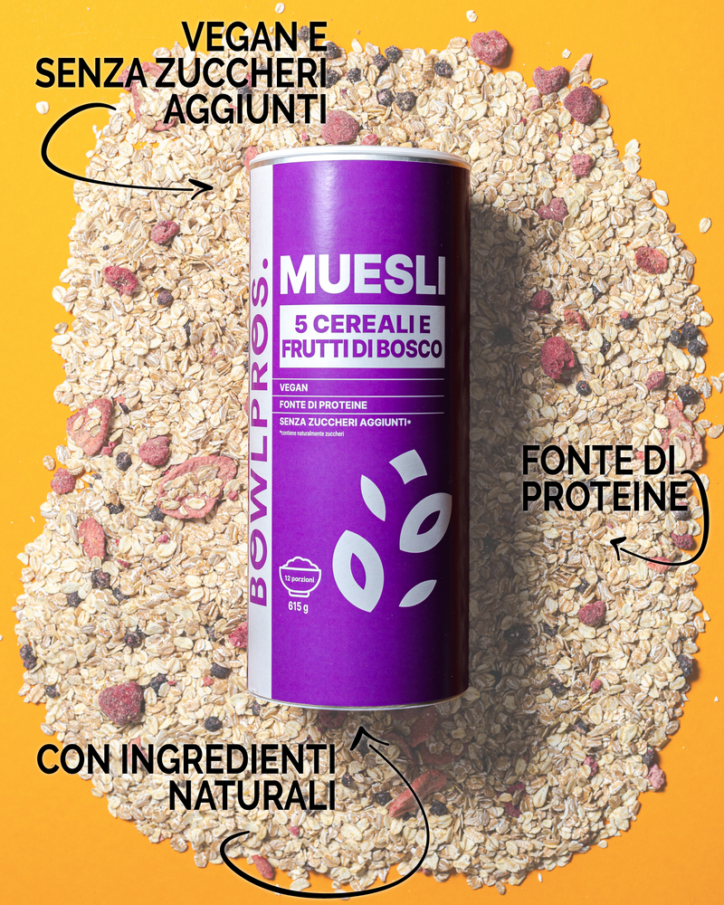 Muesli 5 Cereali & Frutti di Bosco