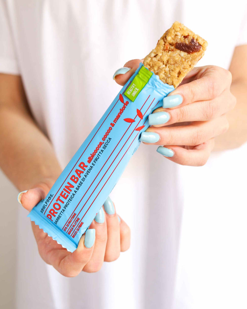 VEGAN PROTEIN BAR Albicocca, Cocco & Mandorle