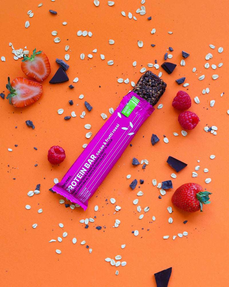 VEGAN PROTEIN BAR Cacao & Frutti Rossi
