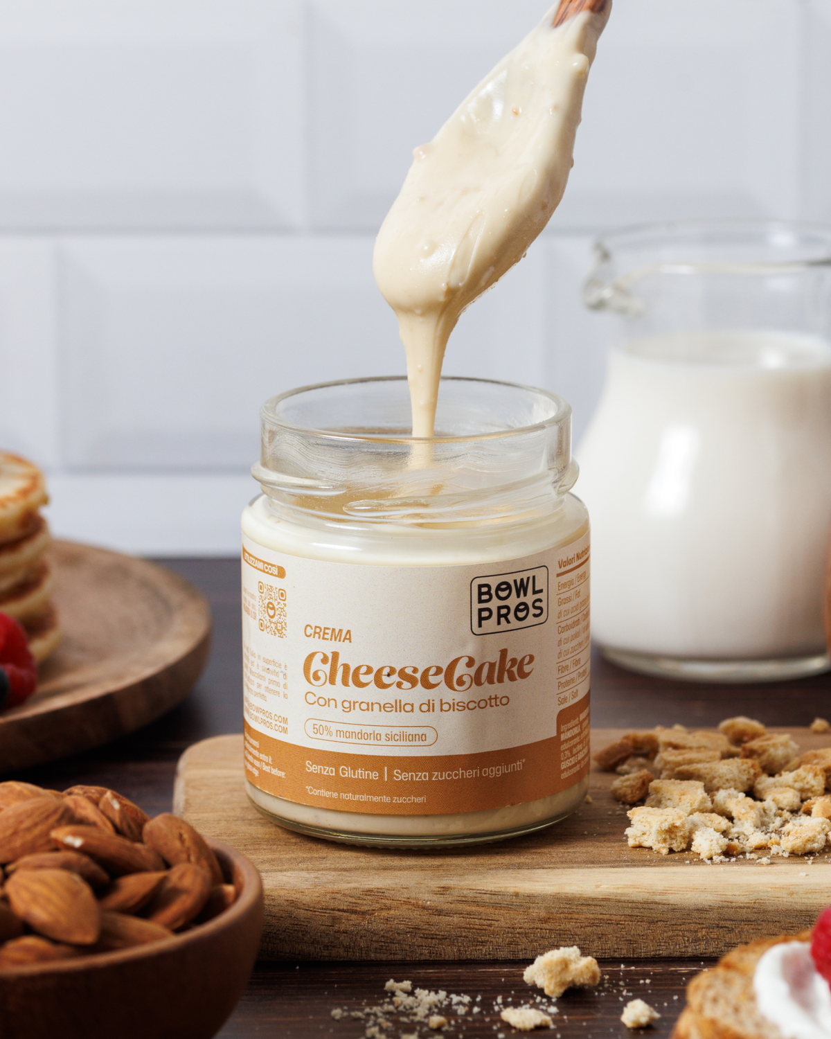 Crema Cheesecake - Senza zuccheri aggiunti