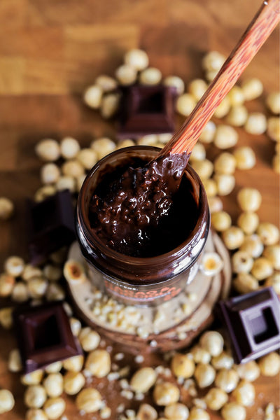 Crema Cacao e Nocciole Fondente Crunchy