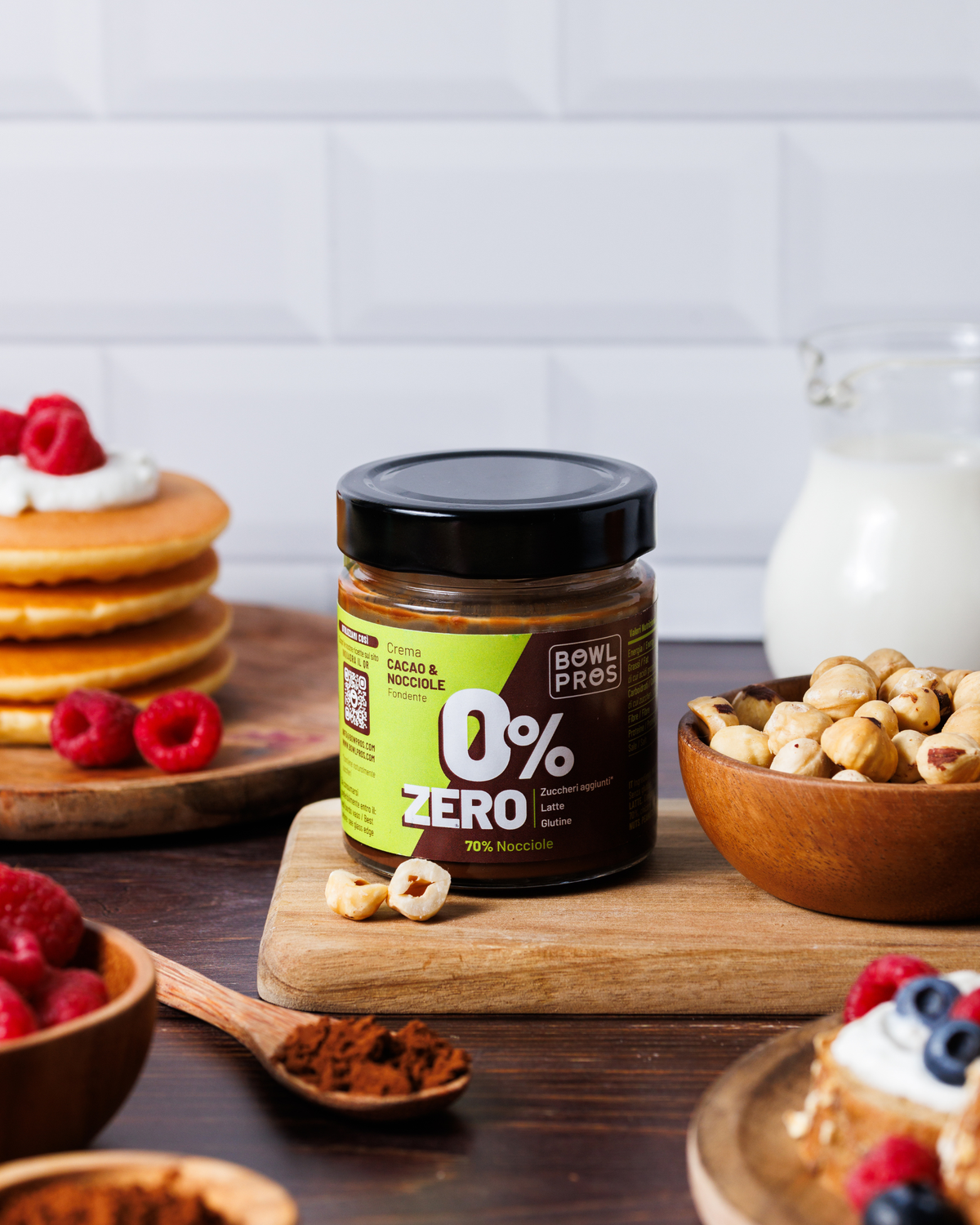 Crema Extra Fondente Cacao e Nocciole - ZERO zuccheri aggiunti